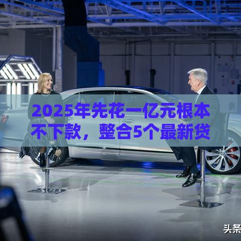 2025年先花一亿元根本不下款，整合5个最新贷款平台审核通过的几率高