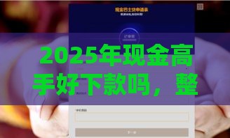 2025年现金高手好下款吗，整合5个最新什么叫网贷平台