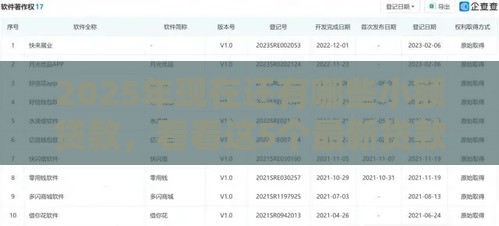 2025年现在还有哪些小额贷款，看看这5个最新贷款平台好利息低