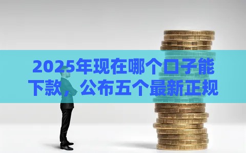 2025年现在哪个口子能下款，公布五个最新正规的贷款平台
