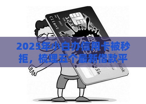 2025年小白办信用卡被秒拒，梳理五个最新借款平台可以给黑户当前有逾期的借款一万