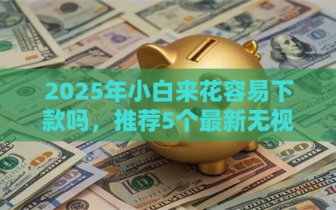 2025年小白来花容易下款吗，推荐5个最新无视黑白下款8000左右的口子