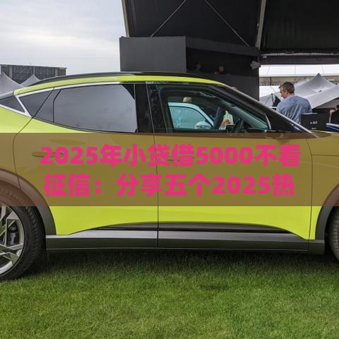 2025年小贷借5000不看征信：分享五个2025热门不用人脸识别的贷款平台