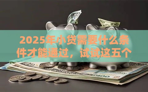 2025年小贷需要什么条件才能通过，试试这五个最新18周岁贷款平台