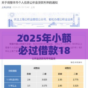 2025年小额必过借款18岁能借吗，整理5个最新借款平台贷款额度高