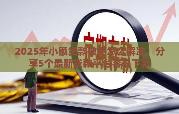 2025年小额贷款被拒怎么解决，分享5个最新贷款平台容易下款