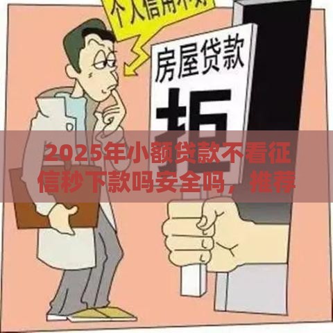 2025年小额贷款不看征信秒下款吗安全吗，推荐五个最新征信花了也能借钱的正规平台