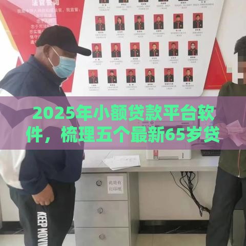 2025年小额贷款平台软件，梳理五个最新65岁贷款平台