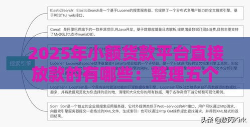 2025年小额货款平台直接放款的有哪些：整理五个2025热门线上车辆抵押贷款平台