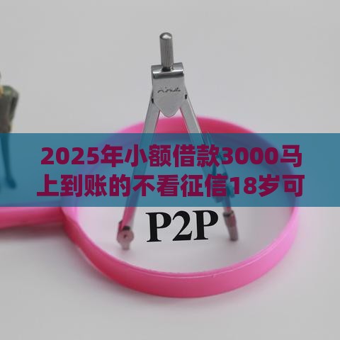 2025年小额借款3000马上到账的不看征信18岁可以吗，整理五个最新类似爱用商城的口子