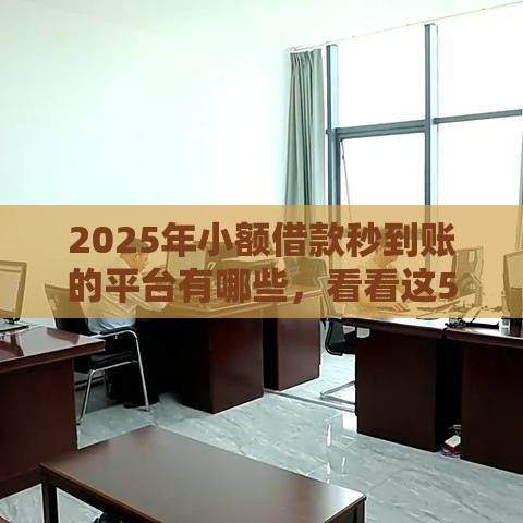 2025年小额借款秒到账的平台有哪些，看看这5个最新平台借钱正规利息最低