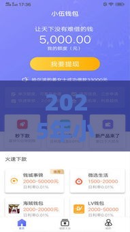 2025年小额借钱2000口子大全，整合5个最新老赖可以下款的口子