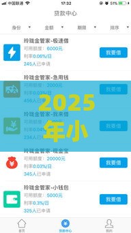 2025年小额借钱必下款，推荐五个最新14天下款的口子