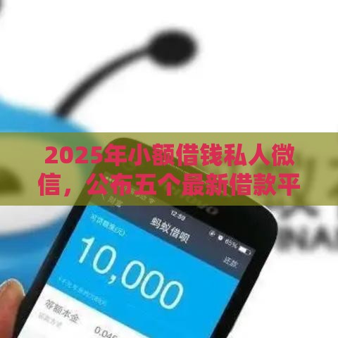 2025年小额借钱私人微信，公布五个最新借款平台可以线上借钱
