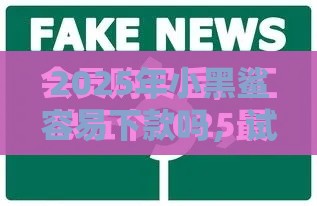 2025年小黑鲨容易下款吗，试试这五个最新2025买会员有额度的口子