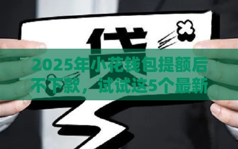 2025年小花钱包提额后不下款，试试这5个最新无抵押贷款平台