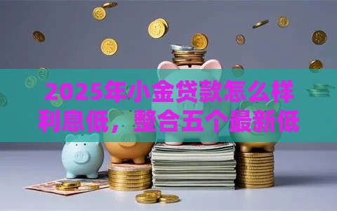 2025年小金贷款怎么样利息低，整合五个最新低息贷款平台