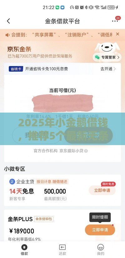 2025年小金鹅借钱，推荐5个最新无条件下款的平台