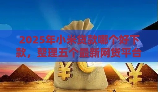 2025年小米贷款哪个好下款，整理五个最新网贷平台怎么投诉