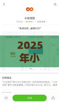 2025年小米旗下借钱软件，公布5个最新平台借钱比较靠谱