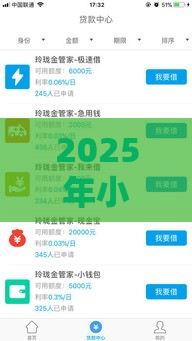 2025年小铭商城借钱口子，整合5个最新网贷平台通过率高