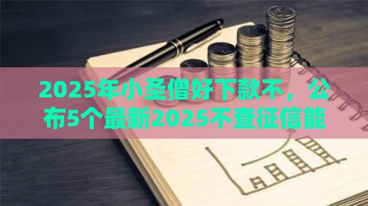 2025年小圣僧好下款不，公布5个最新2025不查征信能下款的平台
