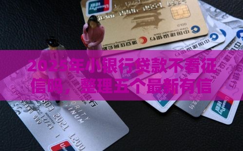 2025年小银行贷款不看征信吗，整理五个最新有信用卡就能贷款的平台