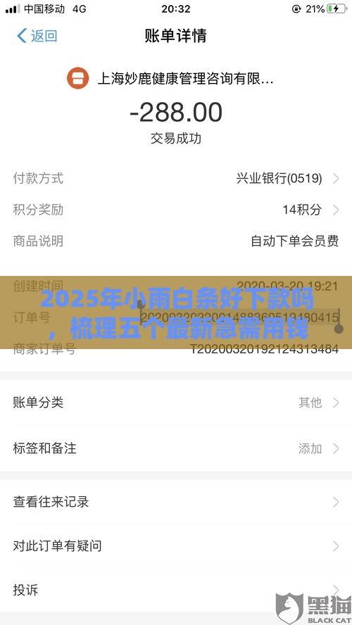 2025年小雨白条好下款吗，梳理五个最新急需用钱征信都黑了大数据分不足有没有平台能借