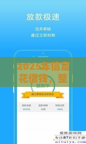 2025年信富花借钱，整合5个最新融360贷款平台