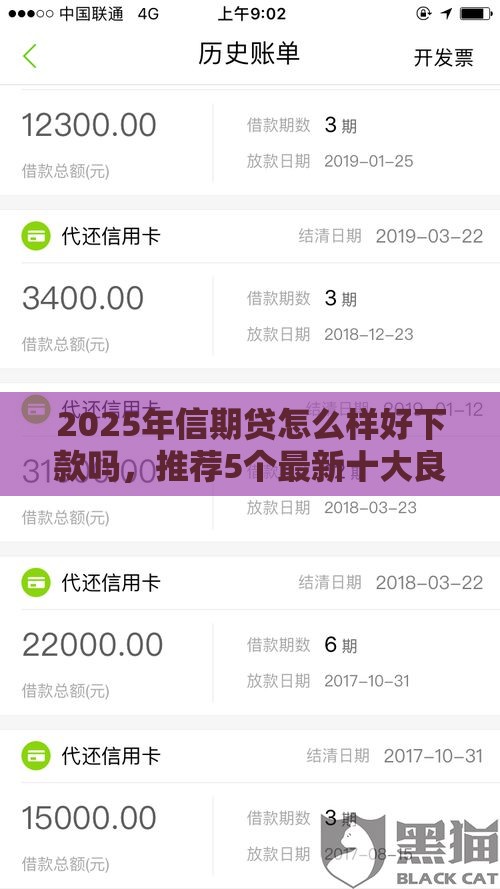 2025年信期贷怎么样好下款吗，推荐5个最新十大良心贷款平台利息低一点
