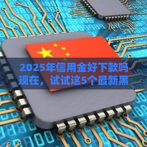 2025年信用金好下款吗现在，试试这5个最新黑贷款平台