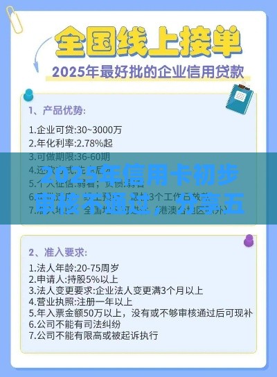 2025年信用卡初步审核不通过，分享五个最新网贷平台排名不分先后前十