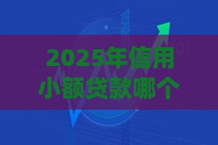 2025年信用小额贷款哪个好下款，看看这五个最新p2p网贷平台