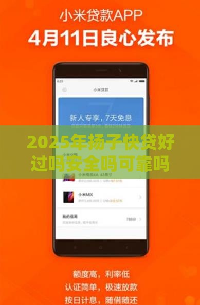 2025年扬子快贷好过吗安全吗可靠吗，分享五个最新小米贷款平台