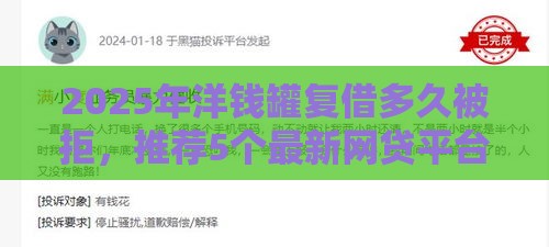 2025年洋钱罐复借多久被拒，推荐5个最新网贷平台排行榜