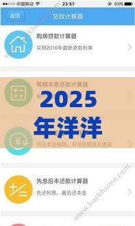 2025年洋洋罐借钱额度，公布5个最新高炮口子2025最新下款