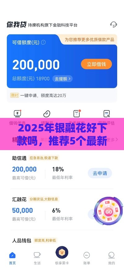 2025年银融花好下款吗，推荐5个最新高中生贷款平台