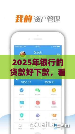 2025年银行的贷款好下款，看看这五个最新晚上也能秒下款的口子