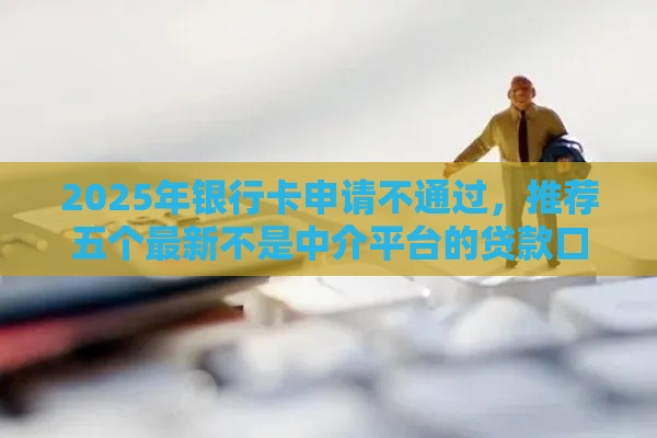 2025年银行卡申请不通过，推荐五个最新不是中介平台的贷款口子