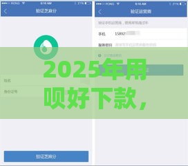 2025年用呗好下款，整合五个最新借款平台不上征信的
