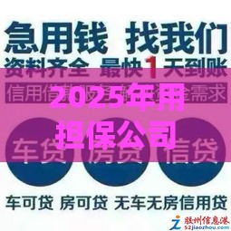 2025年用担保公司贷款容易下款吗，试试这5个最新企业信用贷款平台