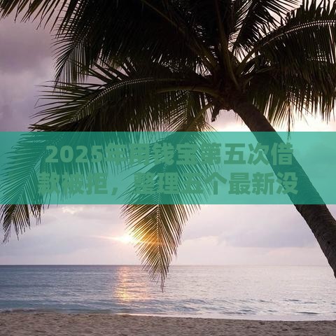 2025年用钱宝第五次借款被拒，整理五个最新没有套路的网贷平台