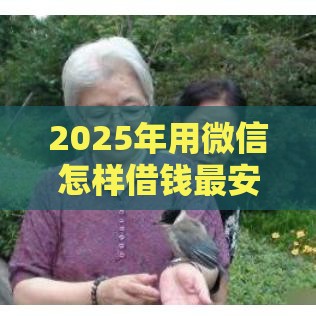 2025年用微信怎样借钱最安全，试试这5个最新好借钱的平台