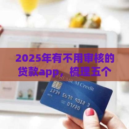 2025年有不用审核的贷款app，梳理五个最新有信用卡就可以贷款的平台