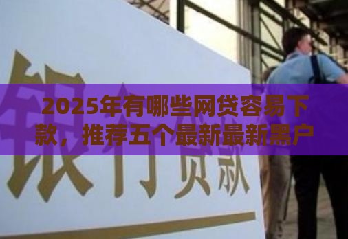 2025年有哪些网贷容易下款，推荐五个最新最新黑户口子
