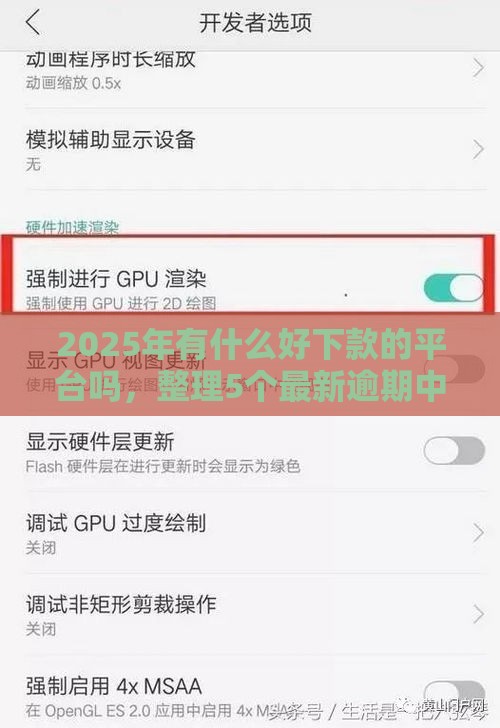 2025年有什么好下款的平台吗，整理5个最新逾期中没被执行还能在平台借钱