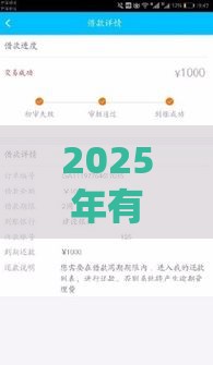 2025年有什么好下款的小额贷，分享5个最新黑户必下的口子