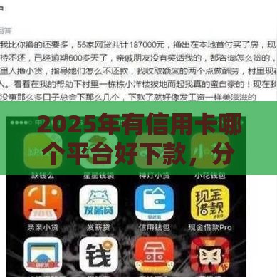 2025年有信用卡哪个平台好下款，分享五个最新贷款正规的平台