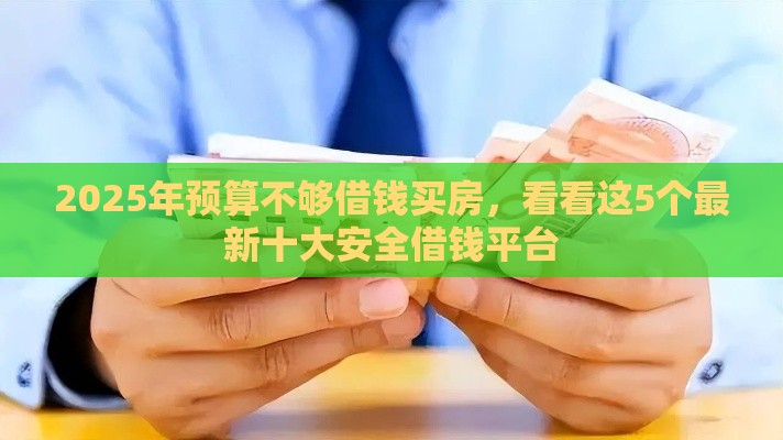 2025年预算不够借钱买房，看看这5个最新十大安全借钱平台