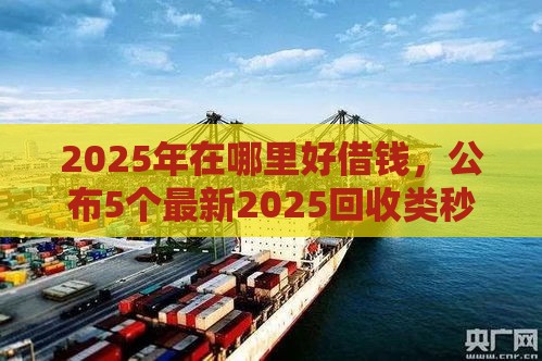 2025年在哪里好借钱，公布5个最新2025回收类秒下的口子